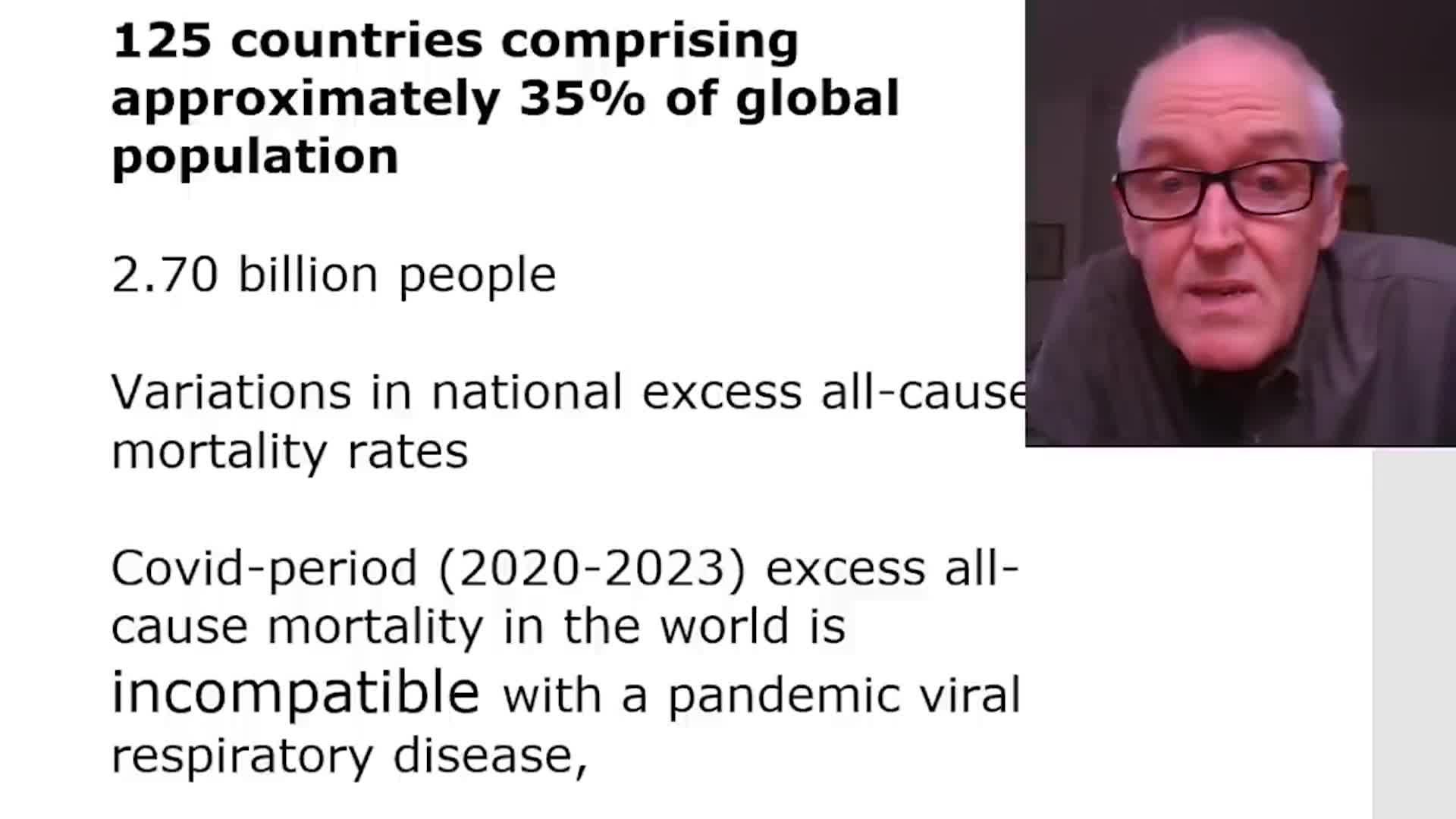 International Covid-19 Update With Dr. John Campbell August 10, 2024 Global Excess Deaths