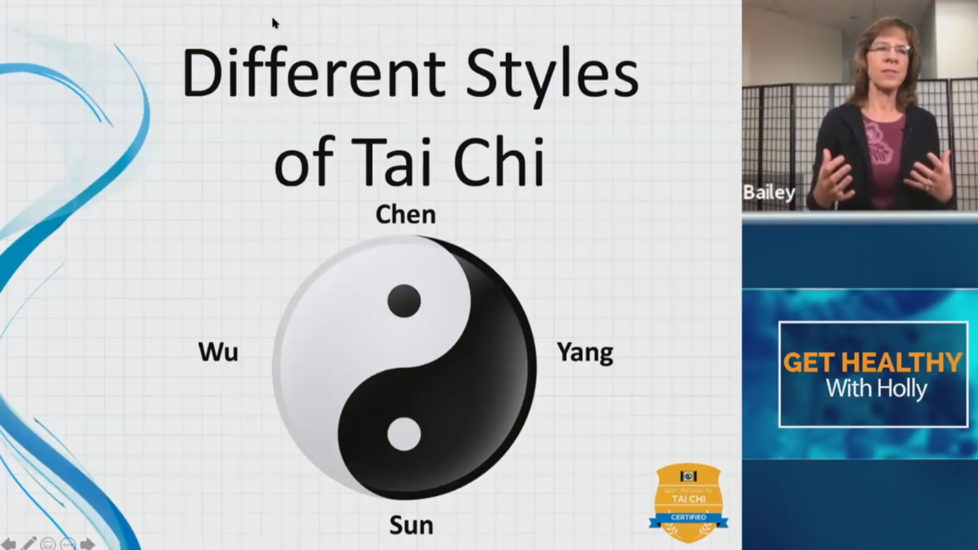 Get Healthy with Holly: Benefits of Tai Chi with Dianne Bailey